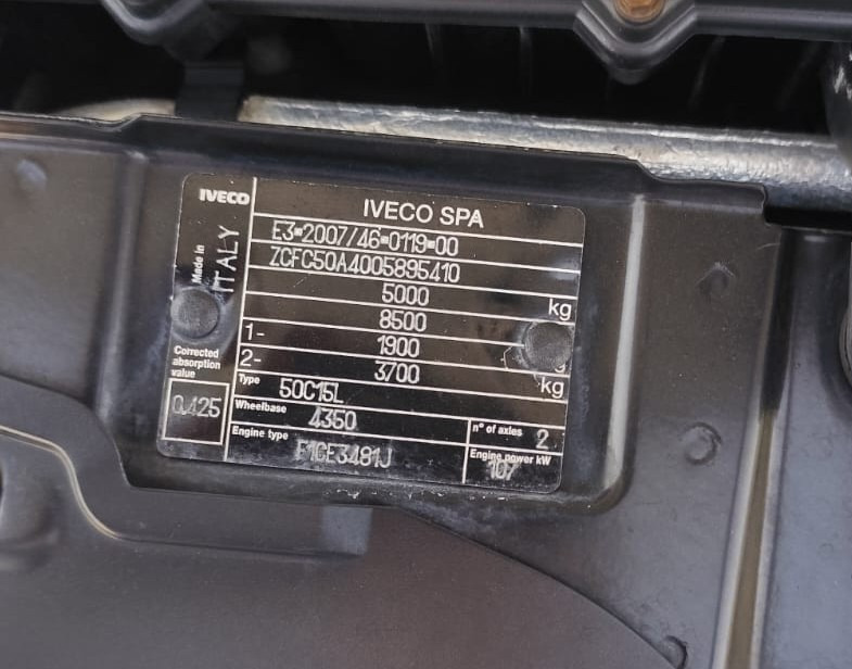 IVECO DAILY 50C15 - Грузовик бортовой/ Платформа, Малотоннажный самосвал: фото 2 IVECO DAILY 50C15 - Грузовик бортовой/ Платформа, Малотоннажный самосвал: фото 2