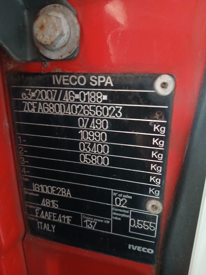 IVECO EUROCARGO 80-190 - Автоманипулятор: фото 3 IVECO EUROCARGO 80-190 - Автоманипулятор: фото 3