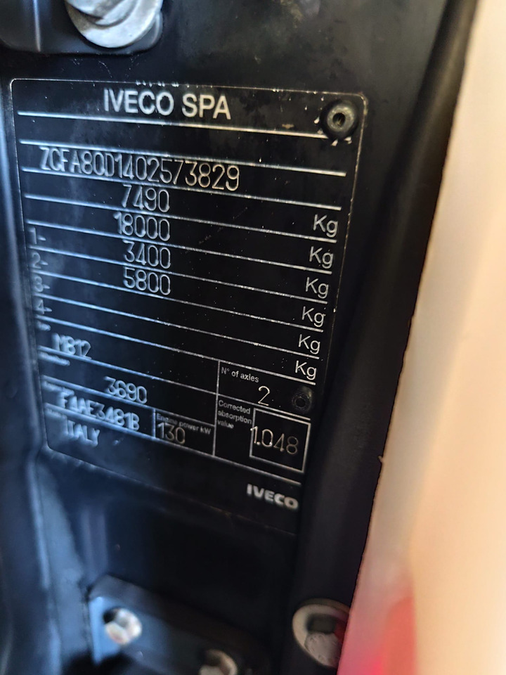 Автоманипулятор, Самосвал IVECO EUROCARGO 80E18: фото 6