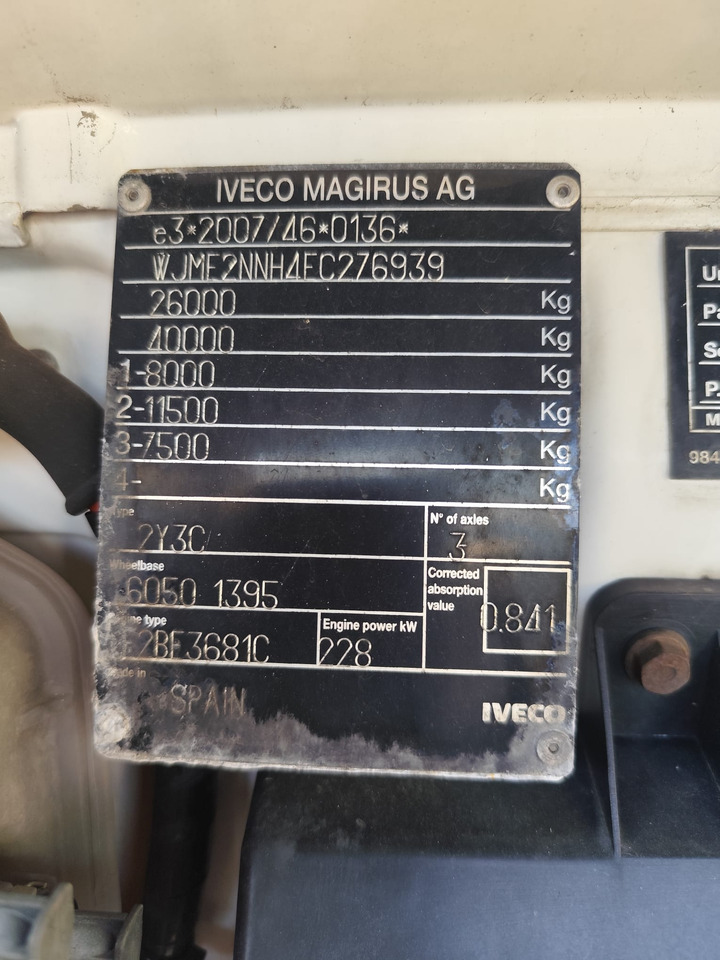 IVECO STRALIS CUBE 260S31 в лизинг IVECO STRALIS CUBE 260S31: фото 20