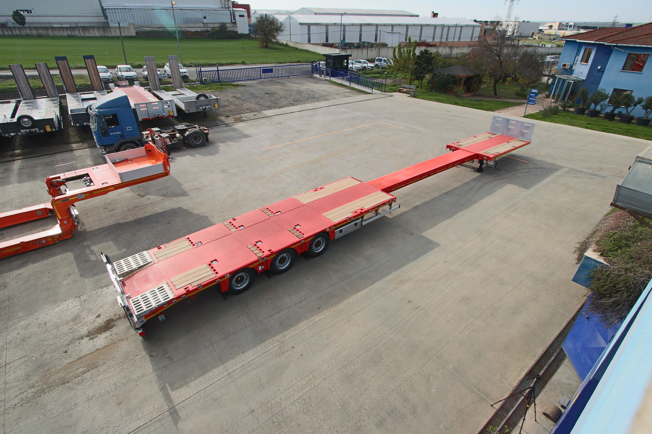 YALCIN PLATEAU MEGA 3 ESSIEUX EXTENSIBLE - Полуприцеп бортовой/ Платформа: фото 2 YALCIN PLATEAU MEGA 3 ESSIEUX EXTENSIBLE - Полуприцеп бортовой/ Платформа: фото 2