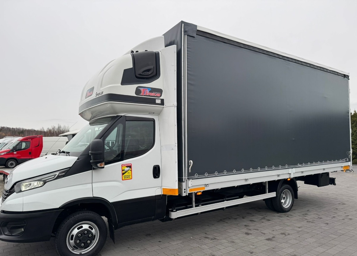 Iveco 50C18 DMC 3500kg. 15 europalet Salonowy I właściciel Iveco 3.0180ps 350kg. Salonowe Serwisowane - Тентованный фургон: фото 3 Iveco 50C18 DMC 3500kg. 15 europalet Salonowy I właściciel Iveco 3.0180ps 350kg. Salonowe Serwisowane - Тентованный фургон: фото 3