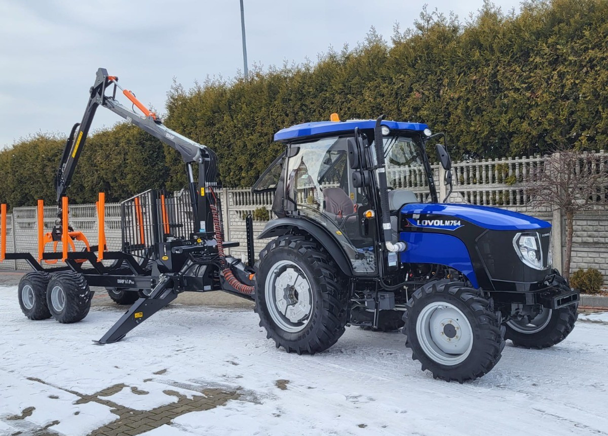 LOVOL M754 + Przyczepa BMF 8T2Pro - Трактор: фото 2 LOVOL M754 + Przyczepa BMF 8T2Pro - Трактор: фото 2