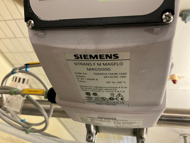 SIMENS Sitrans F M Mag Mag 5000 - Пищевое оборудование: фото 3 SIMENS Sitrans F M Mag Mag 5000 - Пищевое оборудование: фото 3