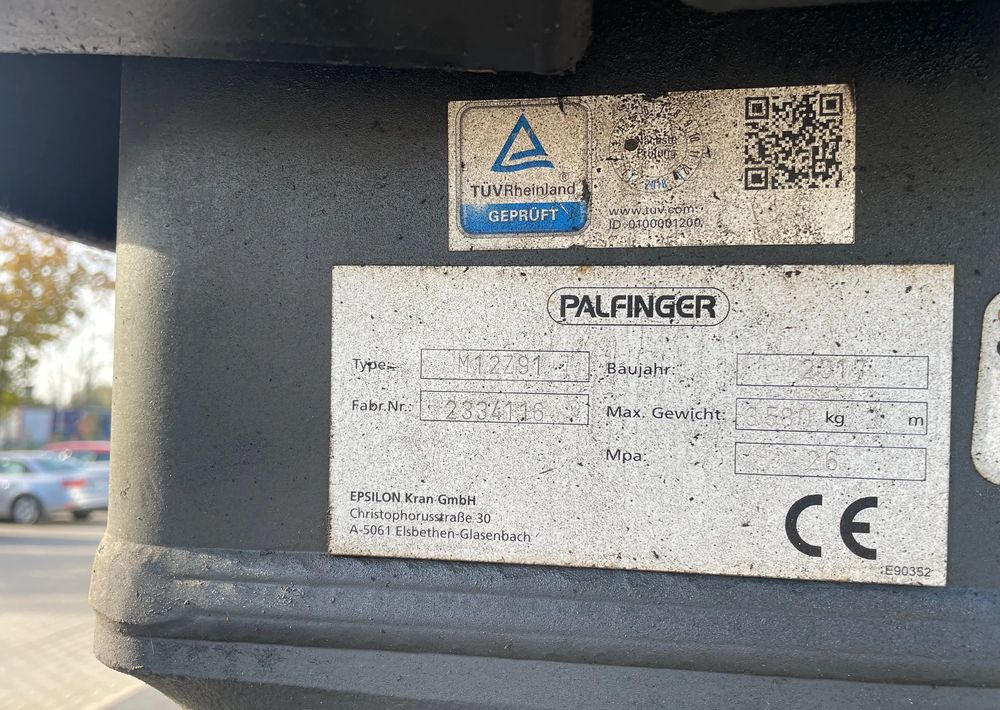 Лесовоз, Автоманипулятор MAN TGX 26.500, 6x4, HDS EPSILOM M12Z, do transportu drewna.: фото 8