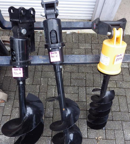 Erdbohrer hydraulisch für Minibagger 200/300/400 mm Ø - Бур для Мини-экскаваторов: фото 1 Erdbohrer hydraulisch für Minibagger 200/300/400 mm Ø - Бур для Мини-экскаваторов: фото 1