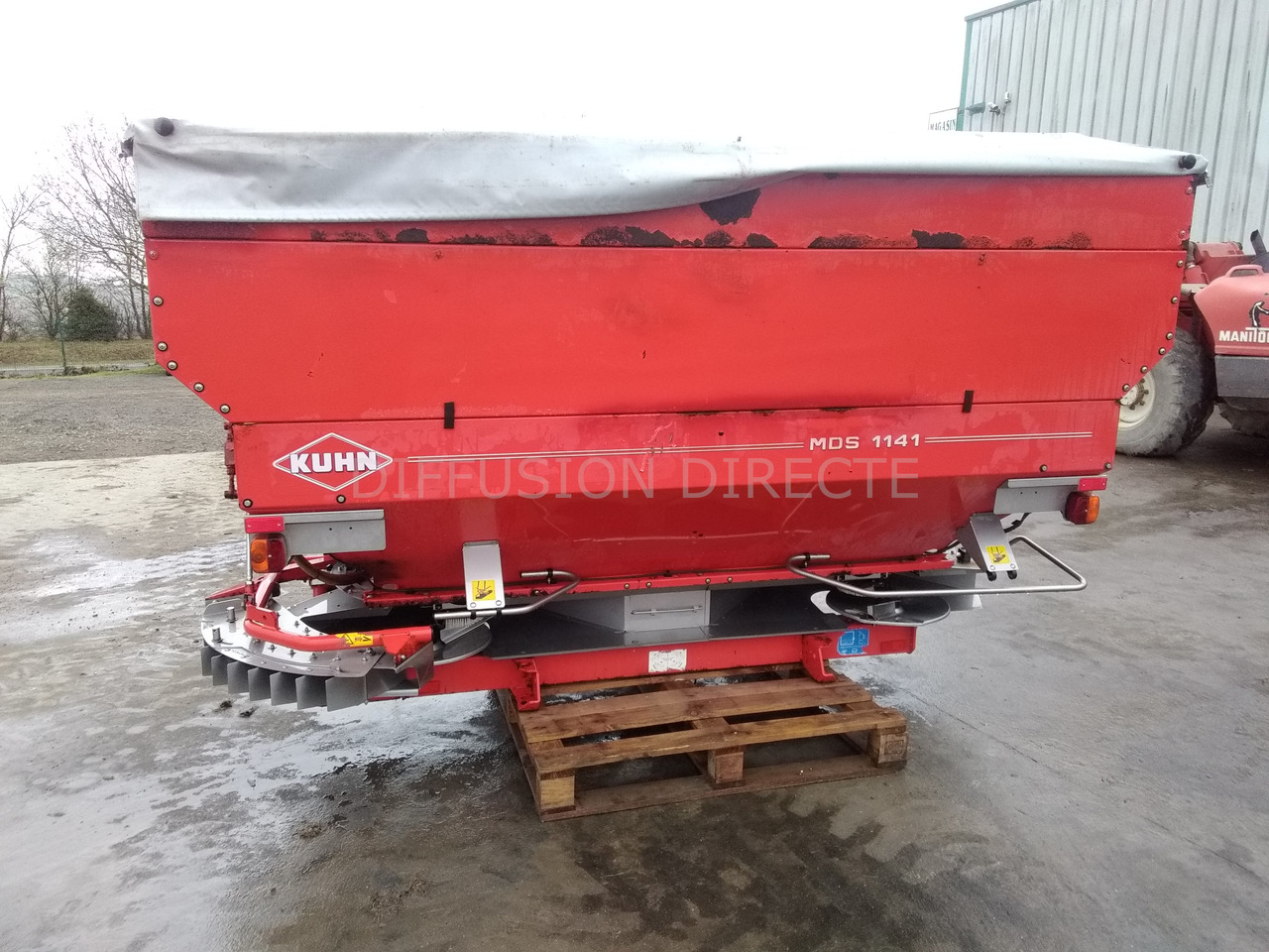 KUHN DISTRIBUTEUR D'ENGRAIS MDS 1141 - Разбрасыватель удобрений: фото 3 KUHN DISTRIBUTEUR D'ENGRAIS MDS 1141 - Разбрасыватель удобрений: фото 3