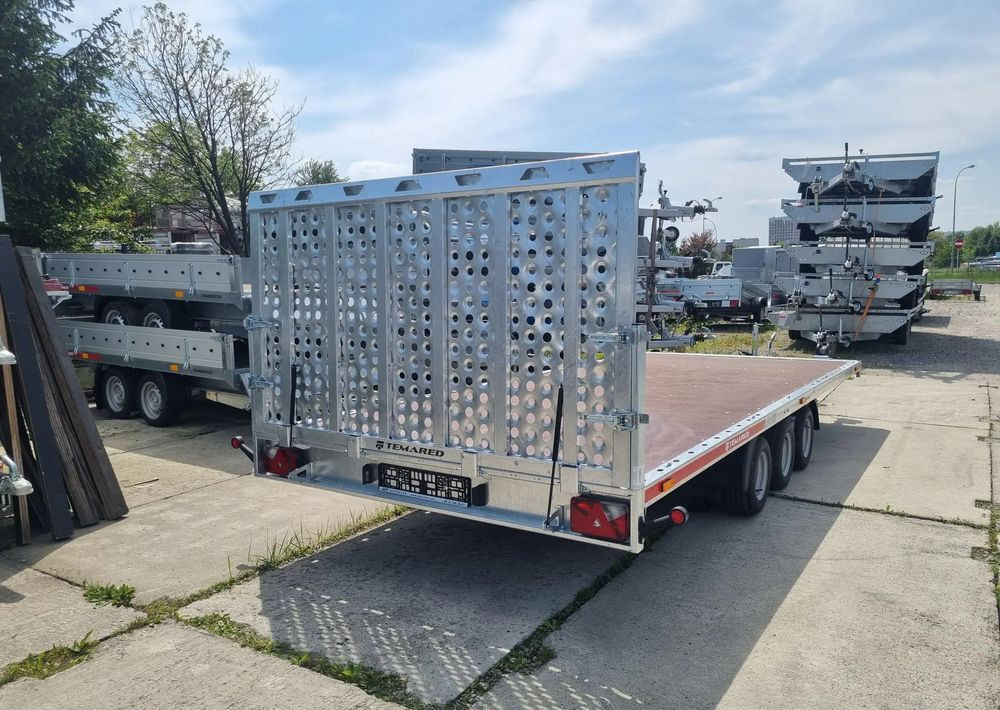 TEMARED UNIVERSAL 5121/3 3.5T R10C SKLEJKA - Прицеп бортовой/ Платформа: фото 3 TEMARED UNIVERSAL 5121/3 3.5T R10C SKLEJKA - Прицеп бортовой/ Платформа: фото 3