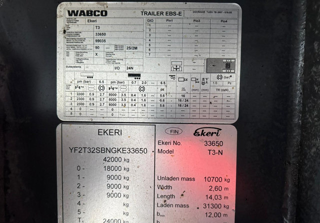 Полуприцеп-рефрижератор EkeriFRC Thermo King: фото 16