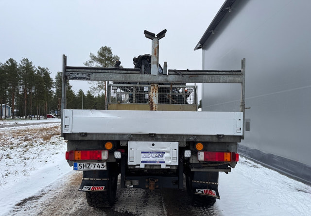 Mercedes-BenzUnimog U5000 + Nosturi Hiab 099 E-4 - Грузовик бортовой/ Платформа, Автоманипулятор: фото 4 Mercedes-BenzUnimog U5000 + Nosturi Hiab 099 E-4 - Грузовик бортовой/ Платформа, Автоманипулятор: фото 4