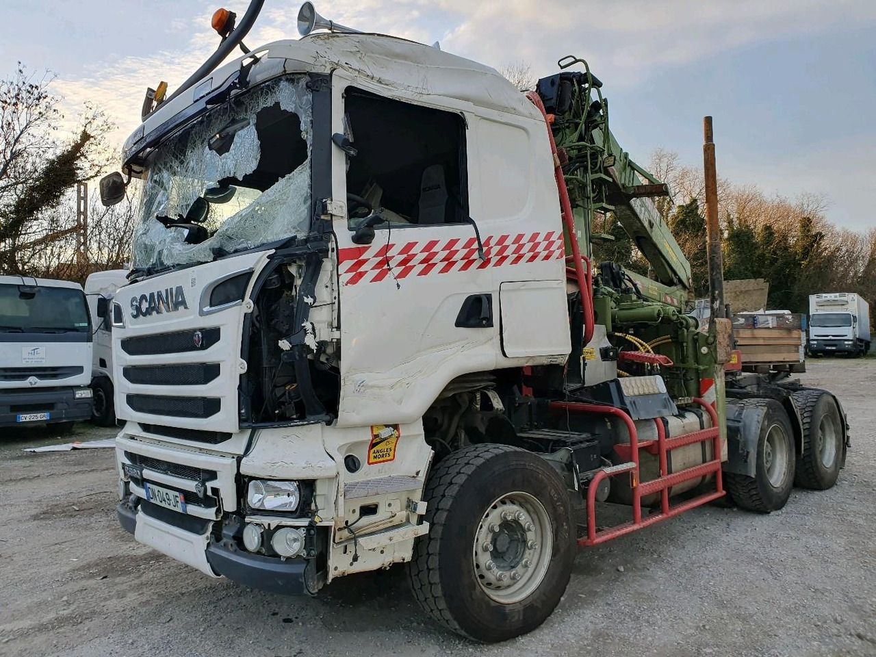Тягач SCANIA R 580 FOREST GRUE: фото 9