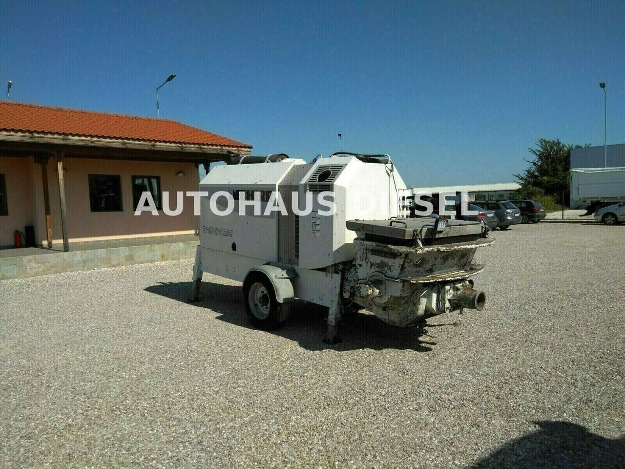 Liebherr THS 80 DH - Бетононасос стационарный: фото 3 Liebherr THS 80 DH - Бетононасос стационарный: фото 3