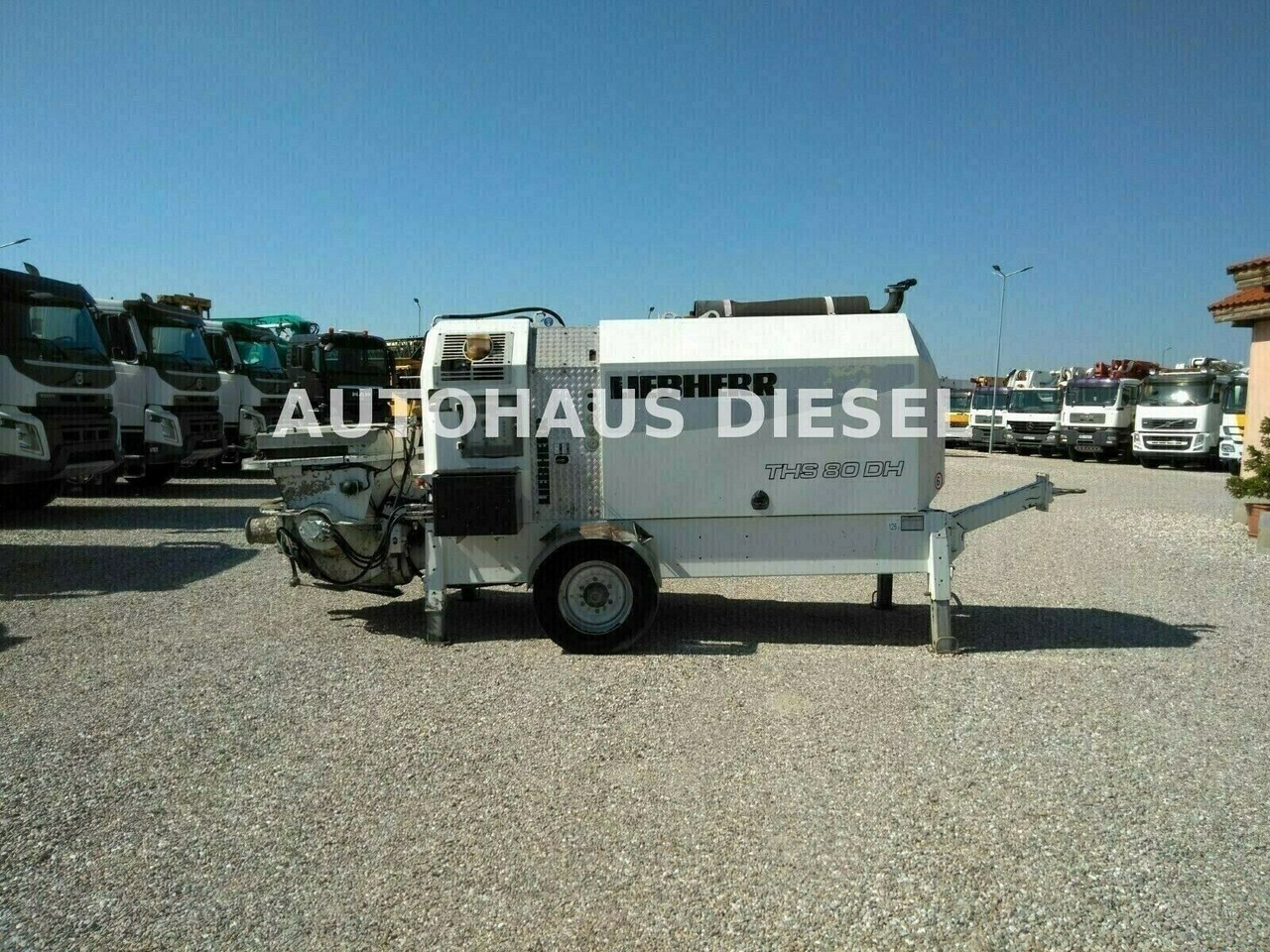 Liebherr THS 80 DH - Бетононасос стационарный: фото 1 Liebherr THS 80 DH - Бетононасос стационарный: фото 1