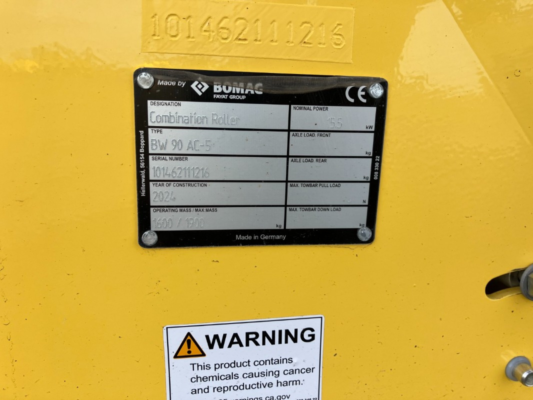 BOMAG DE BW 90 AC-5 - Каток: фото 2 BOMAG DE BW 90 AC-5 - Каток: фото 2