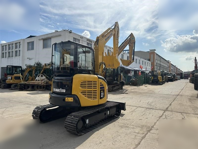 KOMATSU PC55MR-2 - Мини-экскаватор: фото 4 KOMATSU PC55MR-2 - Мини-экскаватор: фото 4