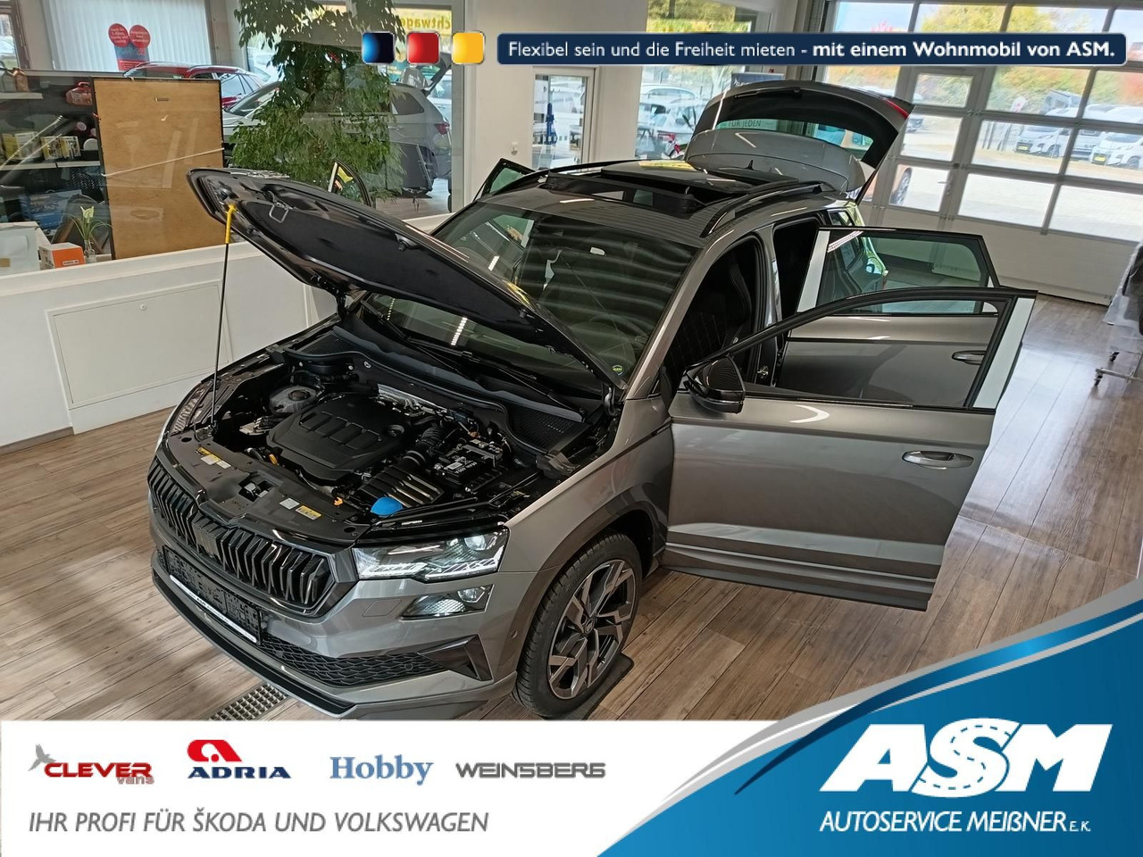 Skoda Karoq Sportline 2,0 TDI 4x4*AHK*PSD*STD.HZG*DCC* - Внедорожник: фото 1 Skoda Karoq Sportline 2,0 TDI 4x4*AHK*PSD*STD.HZG*DCC* - Внедорожник: фото 1