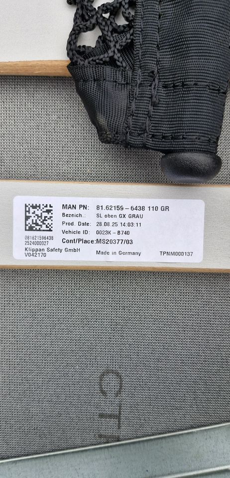 MAN TG3 TGX ŁÓŻKO GÓRNE NOWE 81.62159-6438 - Кабина и интерьер: фото 5 MAN TG3 TGX ŁÓŻKO GÓRNE NOWE 81.62159-6438 - Кабина и интерьер: фото 5