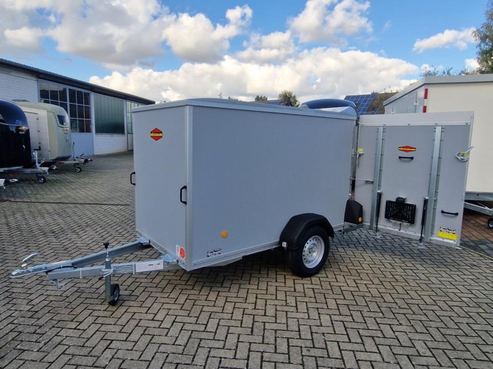 Böckmann,Kofferanhänger KT2513 F Tür-Rampe,750kg - Прицеп-фургон: фото 1 Böckmann,Kofferanhänger KT2513 F Tür-Rampe,750kg - Прицеп-фургон: фото 1