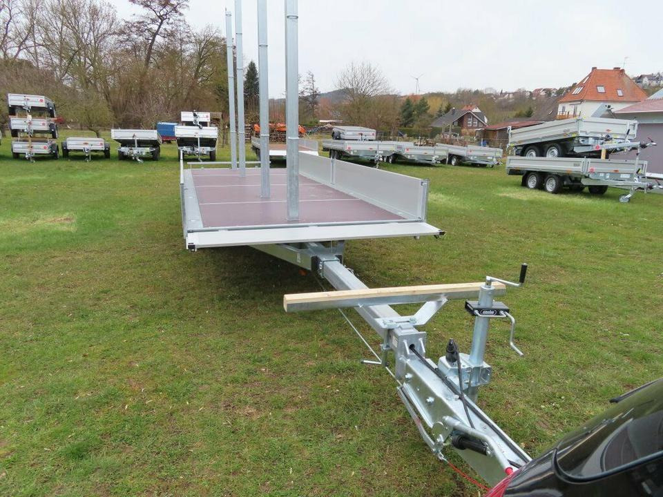 Langmaterialanhänger Unsinn LM 3554-14-2040 Deichsel ausziehbar - Прицеп бортовой/ Платформа: фото 3 Langmaterialanhänger Unsinn LM 3554-14-2040 Deichsel ausziehbar - Прицеп бортовой/ Платформа: фото 3