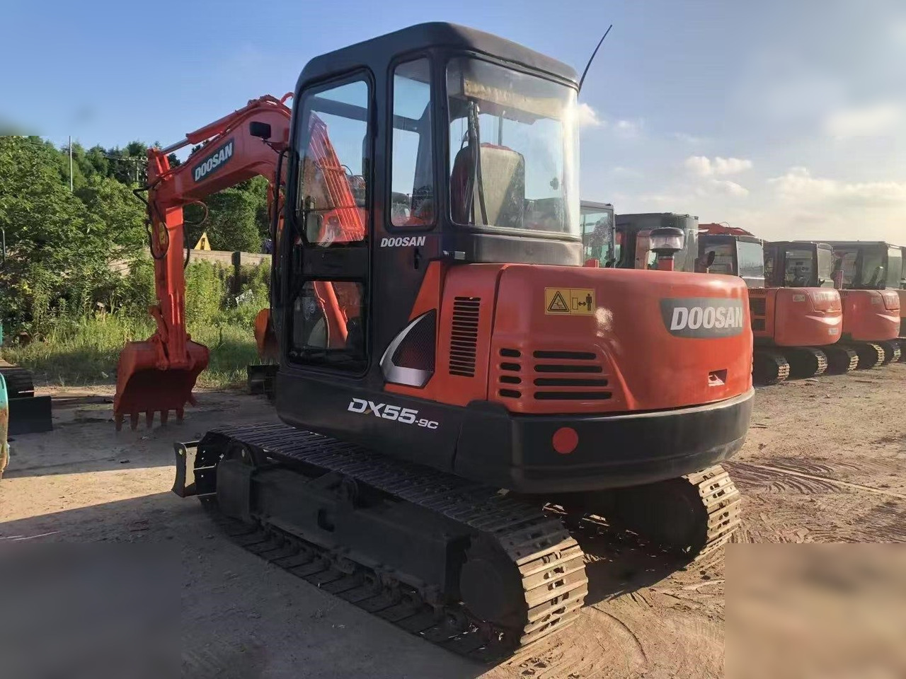 DOOSAN DH55-V - Мини-экскаватор: фото 3 DOOSAN DH55-V - Мини-экскаватор: фото 3