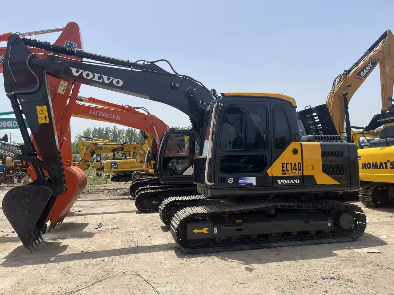 VOLVO EC140 - Гусеничный экскаватор: фото 2 VOLVO EC140 - Гусеничный экскаватор: фото 2