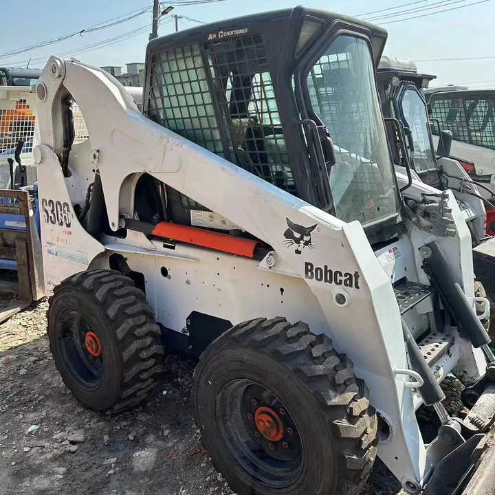 Колёсный погрузчик Used Bob Cat Bob Cat S300 Used Skid Steer Wheel Loader Multifunctional Track Loaders Bobcat: фото 1
