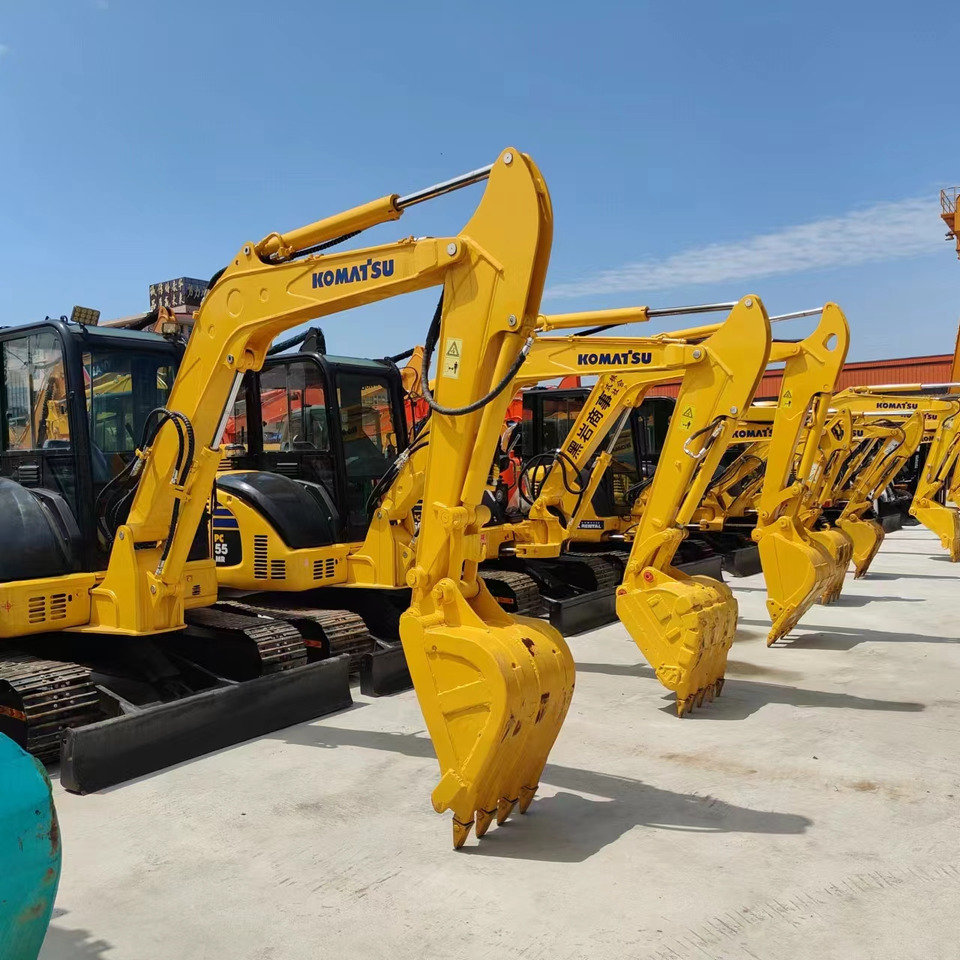 KOMATSU PC55MR - Гусеничный экскаватор: фото 1 KOMATSU PC55MR - Гусеничный экскаватор: фото 1