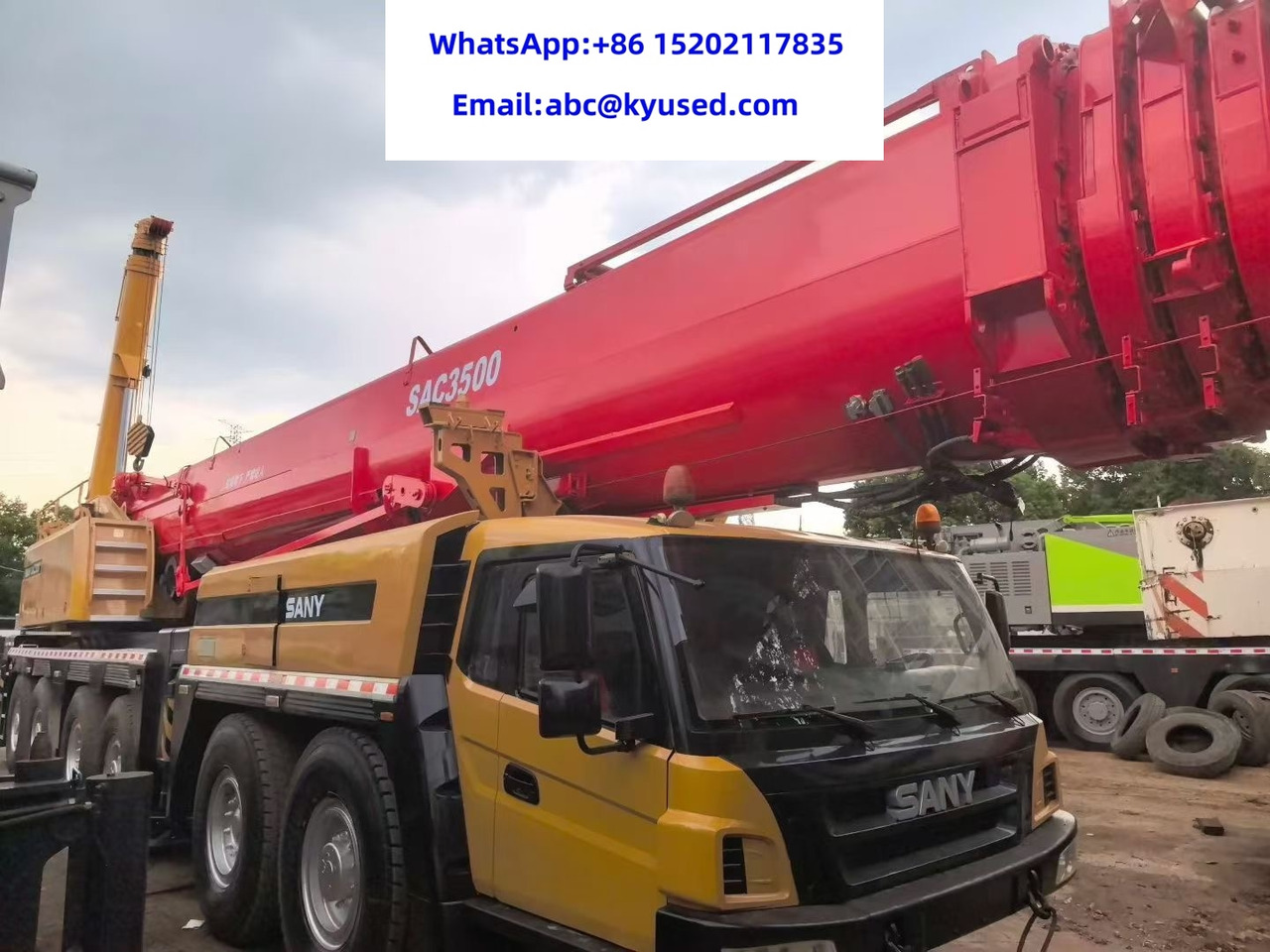 SANY SAC3500 - Мобильный кран: фото 2 SANY SAC3500 - Мобильный кран: фото 2