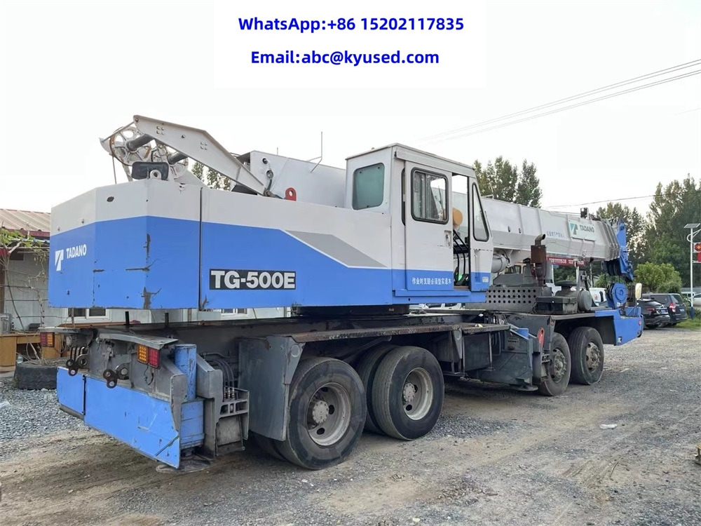 TADANO TG500E TG700E TG1000 TG250E TL250E TL300E 25TON 35TON 50TON 70TON 100TON - Мобильный кран: фото 5 TADANO TG500E TG700E TG1000 TG250E TL250E TL300E 25TON 35TON 50TON 70TON 100TON - Мобильный кран: фото 5