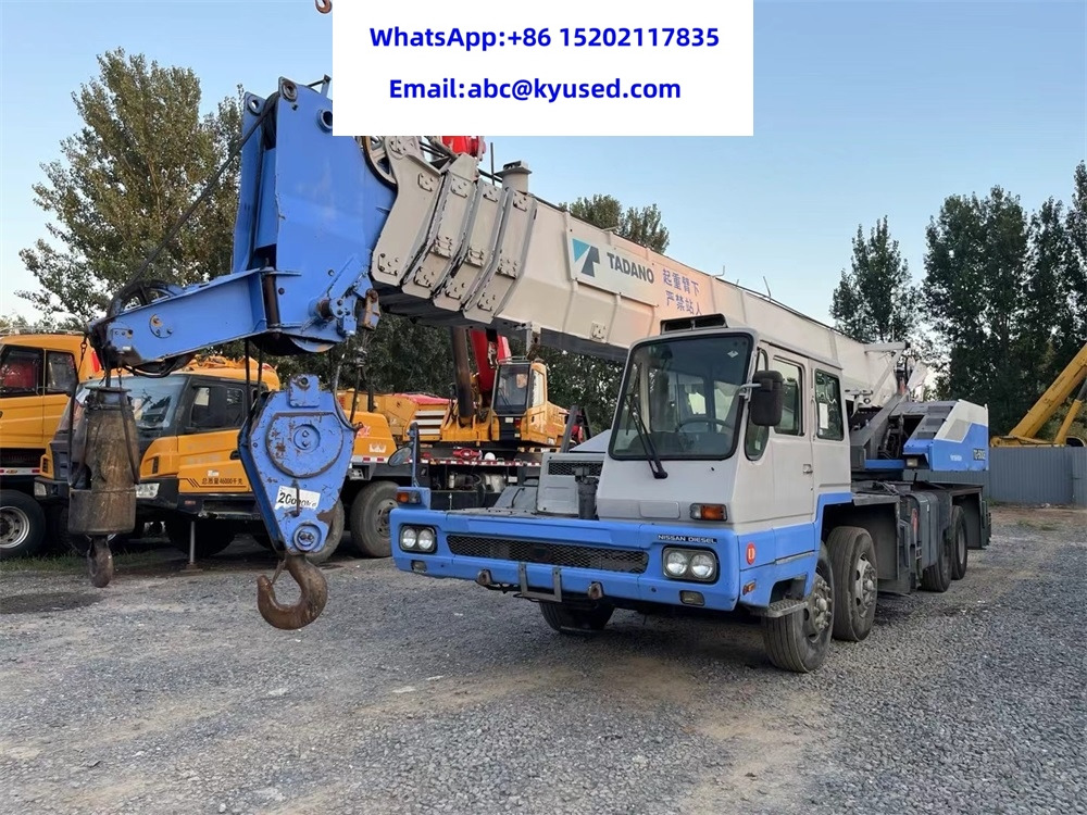 TADANO TG500E TG700E TG1000 TG250E TL250E TL300E 25TON 35TON 50TON 70TON 100TON - Мобильный кран: фото 1 TADANO TG500E TG700E TG1000 TG250E TL250E TL300E 25TON 35TON 50TON 70TON 100TON - Мобильный кран: фото 1