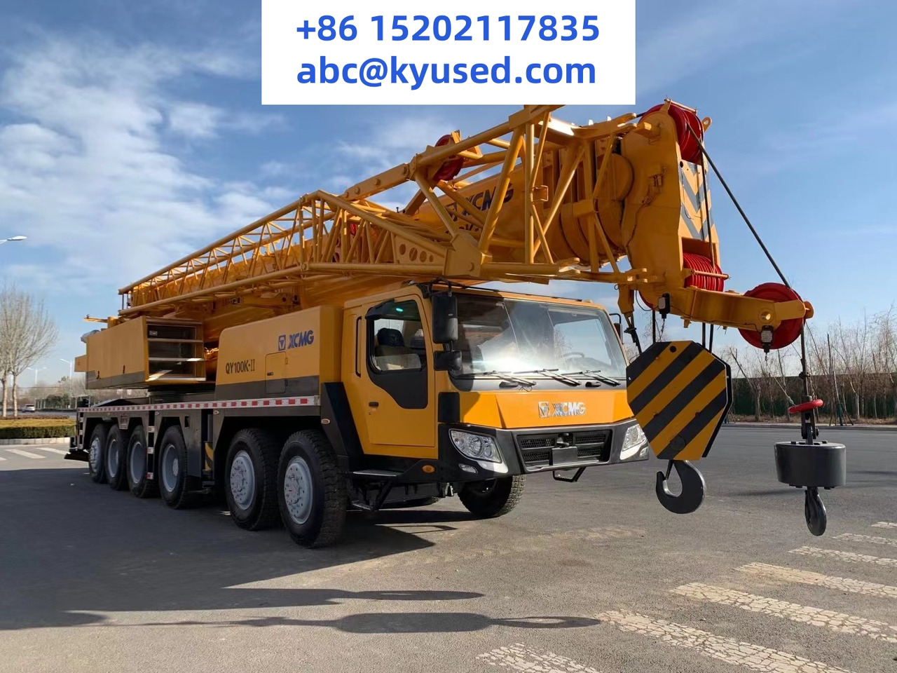 XCMG QY100K - Мобильный кран: фото 4 XCMG QY100K - Мобильный кран: фото 4