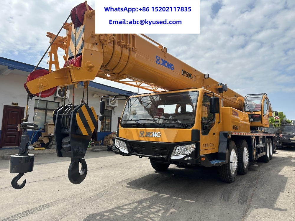 Мобильный кран XCMG QY50K QY50K-2 QY50K-II QY50KC QY50KA QY70K QY70K-1 QY100K QY130K QY160K QY25K5 25TON 50TON 70TON 100TON 130T 160TON: фото 10