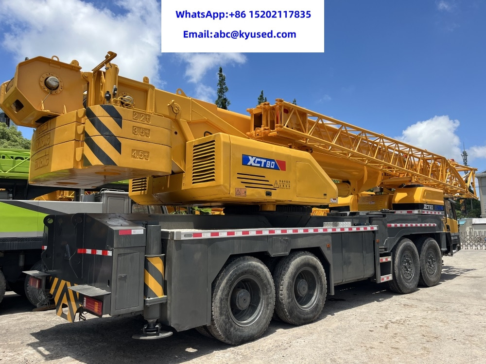 XCMG XCT80 XCT80L5 QY80K XCT85 XCT90 80TONS 85TON 90TON CRANE - Мобильный кран: фото 4 XCMG XCT80 XCT80L5 QY80K XCT85 XCT90 80TONS 85TON 90TON CRANE - Мобильный кран: фото 4