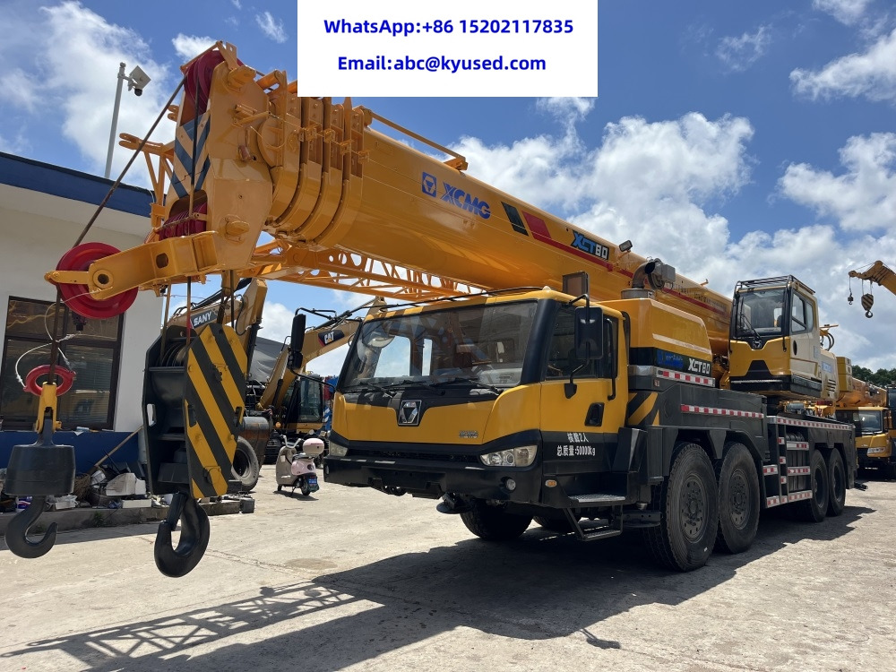 XCMG XCT80 XCT80L5 QY80K XCT85 XCT90 80TONS 85TON 90TON CRANE - Мобильный кран: фото 2 XCMG XCT80 XCT80L5 QY80K XCT85 XCT90 80TONS 85TON 90TON CRANE - Мобильный кран: фото 2