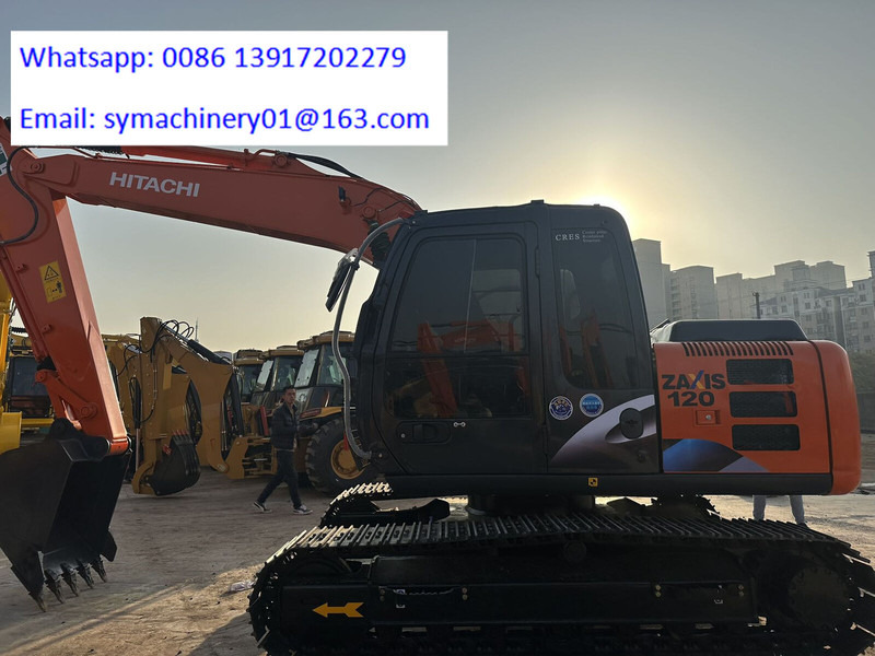 Hitachi ZX120 - Мини-экскаватор: фото 4 Hitachi ZX120 - Мини-экскаватор: фото 4