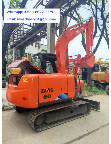 Hitachi ZX60 - Мини-экскаватор: фото 3 Hitachi ZX60 - Мини-экскаватор: фото 3