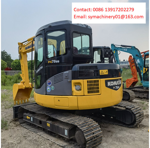 Komatsu PC78US-6 - Мини-экскаватор: фото 1 Komatsu PC78US-6 - Мини-экскаватор: фото 1