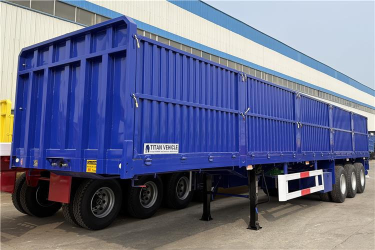 TITAN 1800mm High Side Wall Trailer with 80 Ton Capacity In Congo - Полуприцеп бортовой/ Платформа: фото 3 TITAN 1800mm High Side Wall Trailer with 80 Ton Capacity In Congo - Полуприцеп бортовой/ Платформа: фото 3