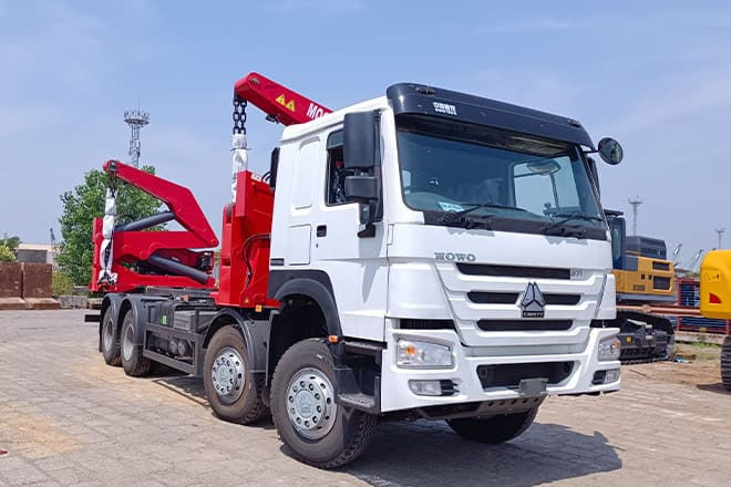 XCMG XCMG Side Loader Truck Container for Sale in Barbados - Грузовик-контейнеровоз/ Сменный кузов: фото 1 XCMG XCMG Side Loader Truck Container for Sale in Barbados - Грузовик-контейнеровоз/ Сменный кузов: фото 1