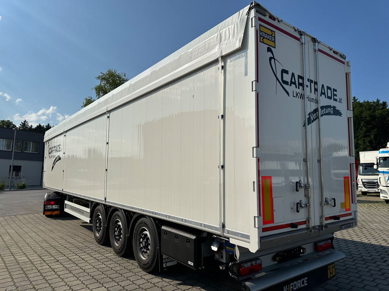 Kraker CF-200ZL Lift 92m³ Müllplane - Полуприцеп с подвижным полом: фото 3 Kraker CF-200ZL Lift 92m³ Müllplane - Полуприцеп с подвижным полом: фото 3