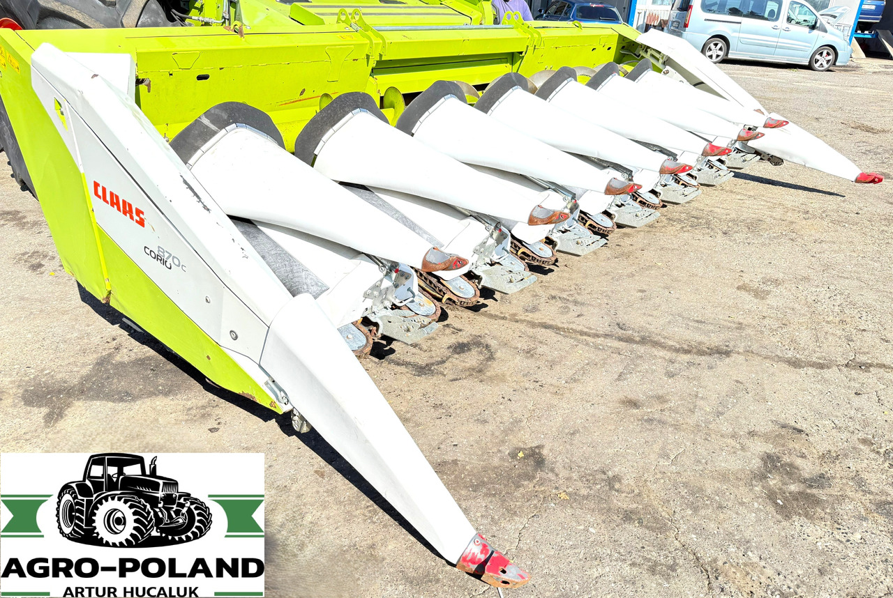 CLAAS CORIO 870 C - 2016 ROK - Жатка кукурузная: фото 2 CLAAS CORIO 870 C - 2016 ROK - Жатка кукурузная: фото 2