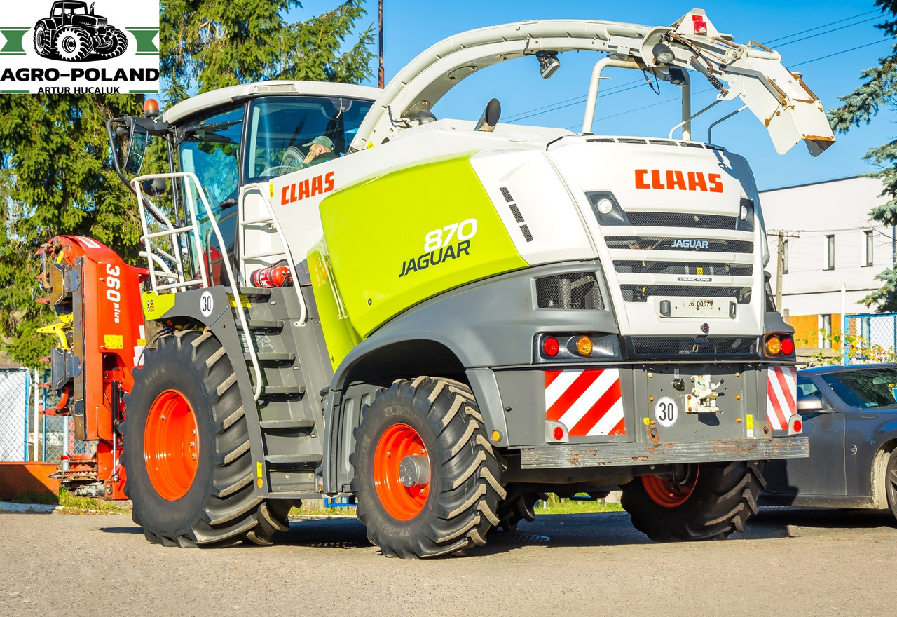 CLAAS JAGUAR 870 - 2015 ROK - 4X4 - AUTO FILL - BEZ PRZYSTAWKI - Кормоуборочный комбайн: фото 3 CLAAS JAGUAR 870 - 2015 ROK - 4X4 - AUTO FILL - BEZ PRZYSTAWKI - Кормоуборочный комбайн: фото 3