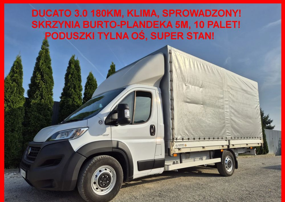 Fiat Ducato 3.0 180KM Maxi - Тентованный фургон: фото 2 Fiat Ducato 3.0 180KM Maxi - Тентованный фургон: фото 2