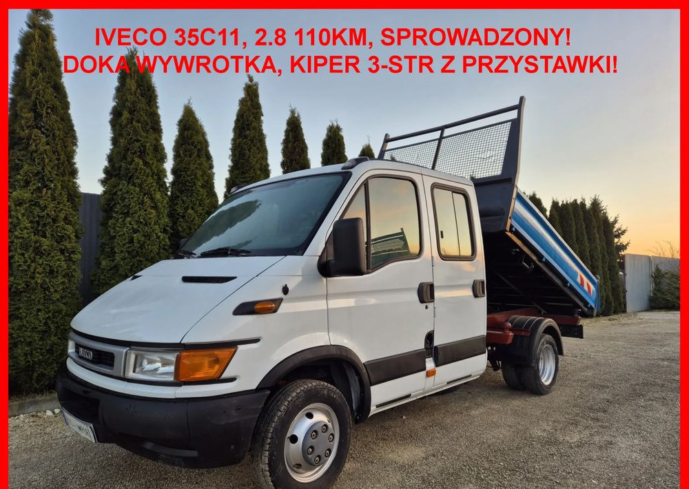 Iveco 35C11 2.8 110KM Zwykła Pompa Brygadówka - Малотоннажный самосвал: фото 2 Iveco 35C11 2.8 110KM Zwykła Pompa Brygadówka - Малотоннажный самосвал: фото 2