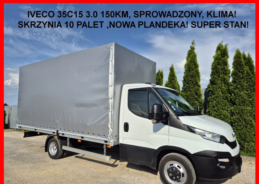 Iveco 35C15 3.0 150KM, Burto-Plandeka - Тентованный фургон: фото 1 Iveco 35C15 3.0 150KM, Burto-Plandeka - Тентованный фургон: фото 1