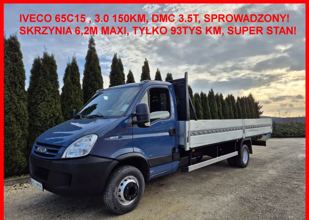 Iveco 65C15 3.0 150KM/ Skrzyniowy/ - Малотоннажный бортовой грузовик: фото 2 Iveco 65C15 3.0 150KM/ Skrzyniowy/ - Малотоннажный бортовой грузовик: фото 2