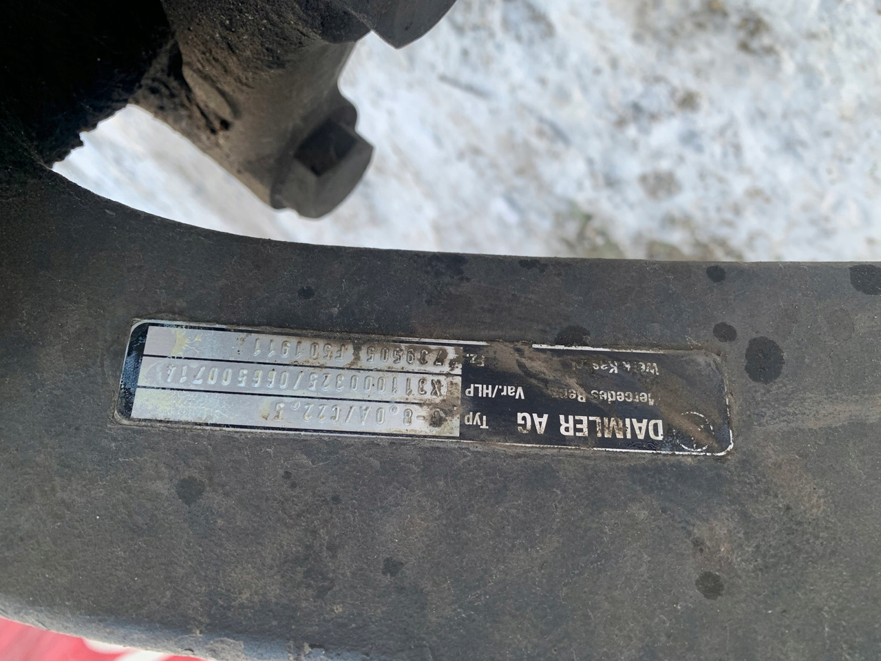 OŚ PRZEDNIA MERCEDES ACTROS MP4 ANTOS F-8.0/C22.5 - Передняя ось для Грузовиков: фото 2 OŚ PRZEDNIA MERCEDES ACTROS MP4 ANTOS F-8.0/C22.5 - Передняя ось для Грузовиков: фото 2