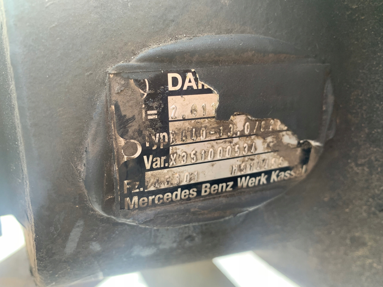 TYLNI MOST DYFER MERCEDES ACTROS MP4 R440 2,227 - Передняя ось для Грузовиков: фото 3 TYLNI MOST DYFER MERCEDES ACTROS MP4 R440 2,227 - Передняя ось для Грузовиков: фото 3