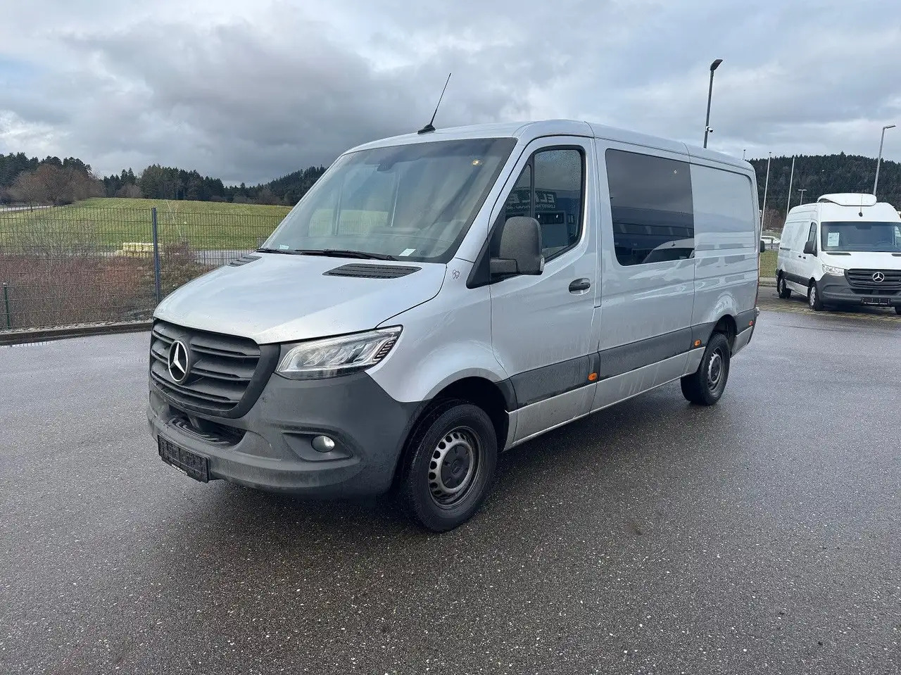 Mercedes-Benz Sprinter 317 CDI Flach Lang Mixto Klima LED - Цельнометаллический фургон, Грузопассажирский фургон: фото 1 Mercedes-Benz Sprinter 317 CDI Flach Lang Mixto Klima LED - Цельнометаллический фургон, Грузопассажирский фургон: фото 1