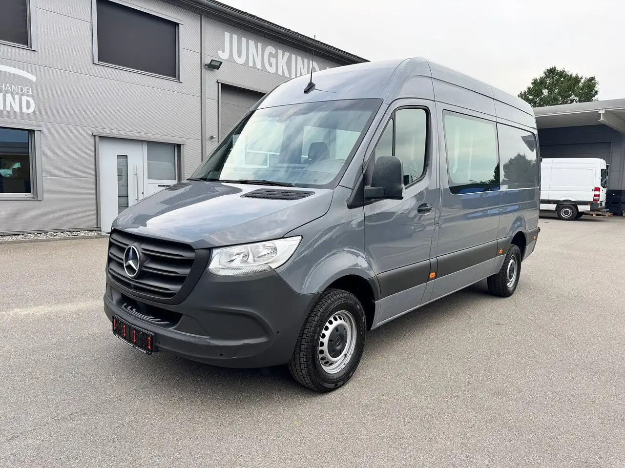 Цельнометаллический фургон, Грузопассажирский фургон Mercedes-Benz Sprinter 319 CDI Mixto Lang Hoch Klima AHK: фото 1